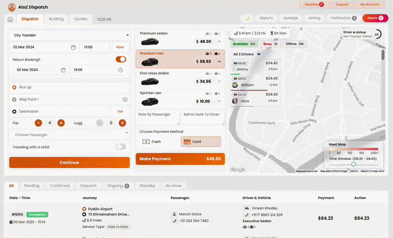 Dispatch System