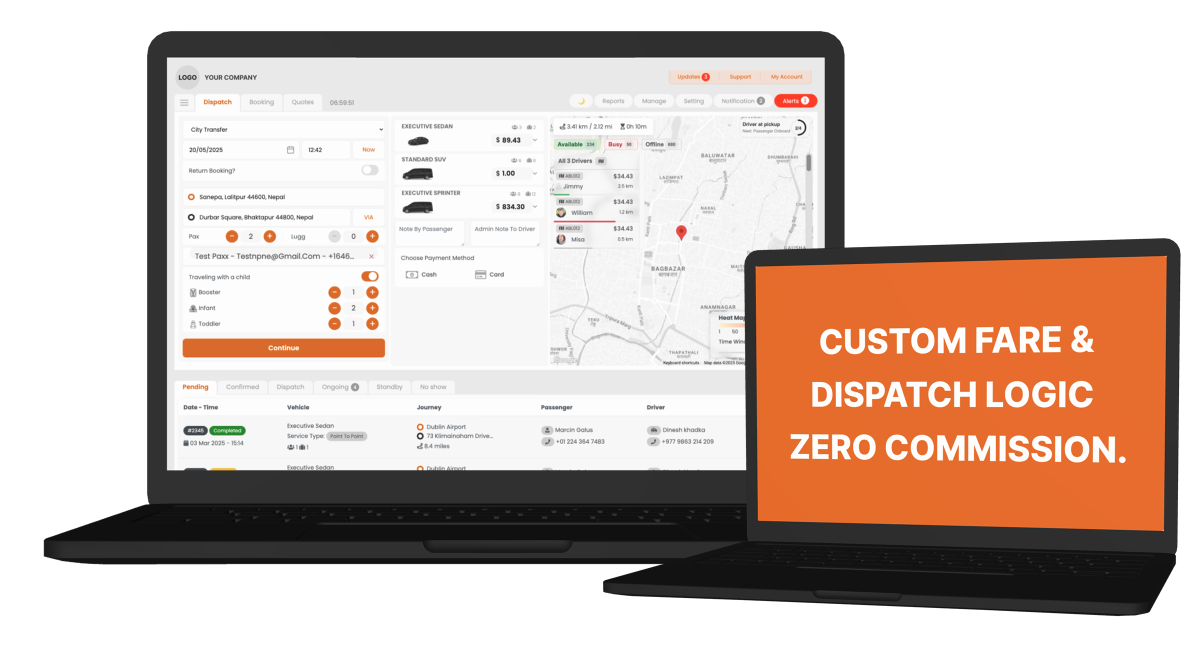 Dispatch Dashboard